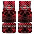 Aotearoa Ngapuhi Personalised Car Mats Maori Iwi Poutama Puhoro Tattoo