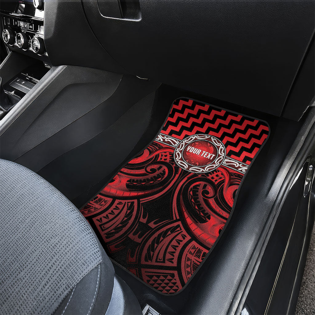 Aotearoa Ngapuhi Personalised Car Mats Maori Iwi Poutama Puhoro Tattoo