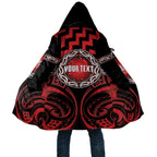Aotearoa Ngapuhi Personalised Cloak Maori Iwi Poutama Puhoro Tattoo