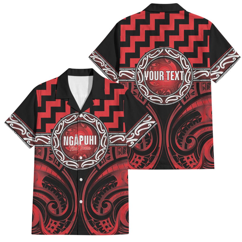 Aotearoa Ngapuhi Personalised Family Matching Off Shoulder Maxi Dress and Hawaiian Shirt Maori Iwi Poutama Puhoro Tattoo