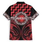 Aotearoa Ngapuhi Personalised Hawaiian Shirt Maori Iwi Poutama Puhoro Tattoo