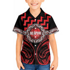 Aotearoa Ngapuhi Personalised Hawaiian Shirt Maori Iwi Poutama Puhoro Tattoo