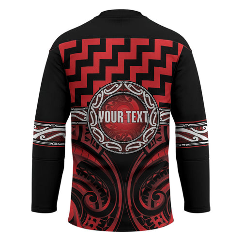 Aotearoa Ngapuhi Personalised Hockey Jersey Maori Iwi Poutama Puhoro Tattoo