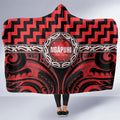Aotearoa Ngapuhi Hooded Blanket Maori Iwi Poutama Puhoro Tattoo