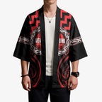 Aotearoa Ngapuhi Personalised Kimono Maori Iwi Poutama Puhoro Tattoo