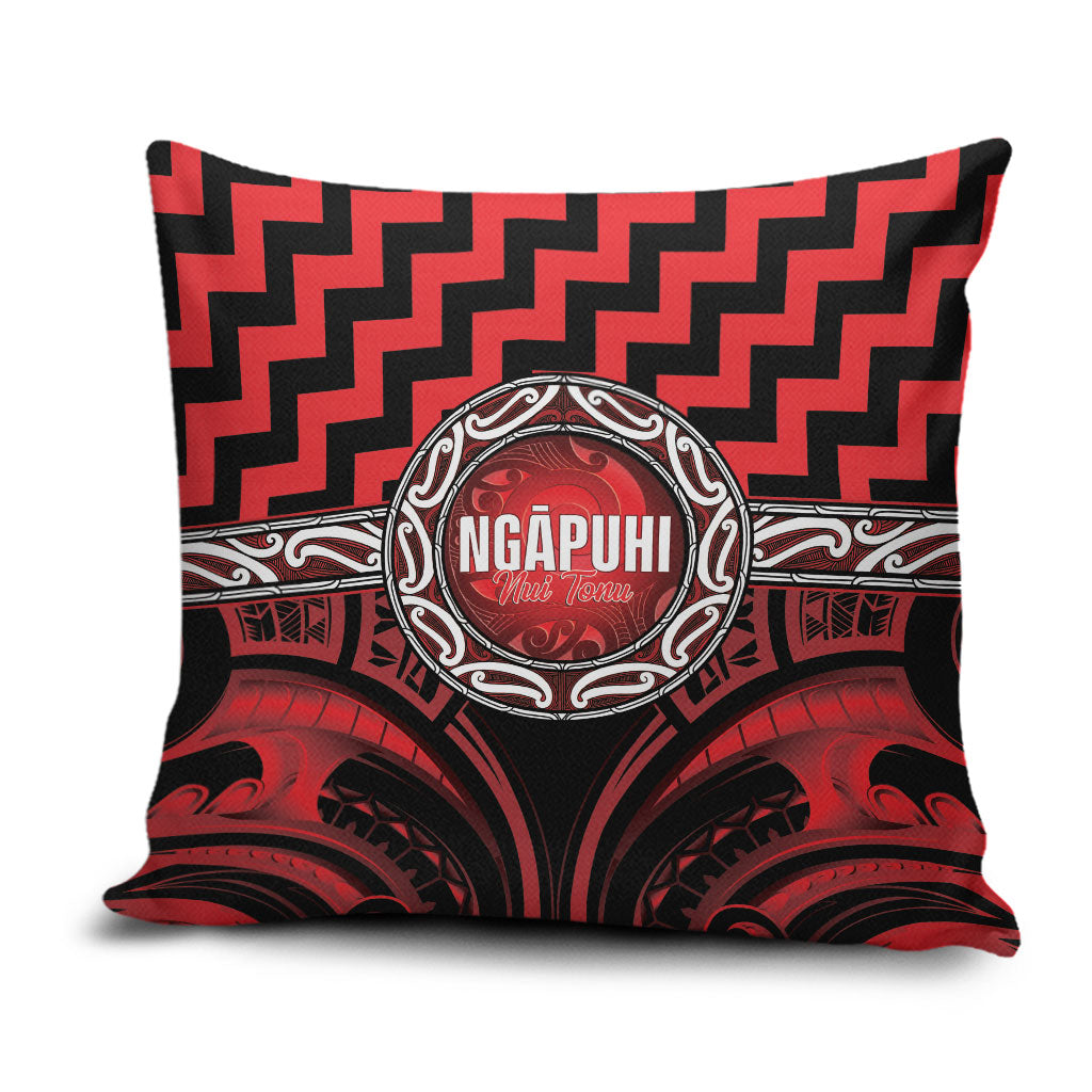 Aotearoa Ngapuhi Pillow Cover Maori Iwi Poutama Puhoro Tattoo
