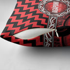 Aotearoa Ngapuhi Pillow Cover Maori Iwi Poutama Puhoro Tattoo