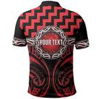 Aotearoa Ngapuhi Personalised Polo Shirt Maori Iwi Poutama Puhoro Tattoo