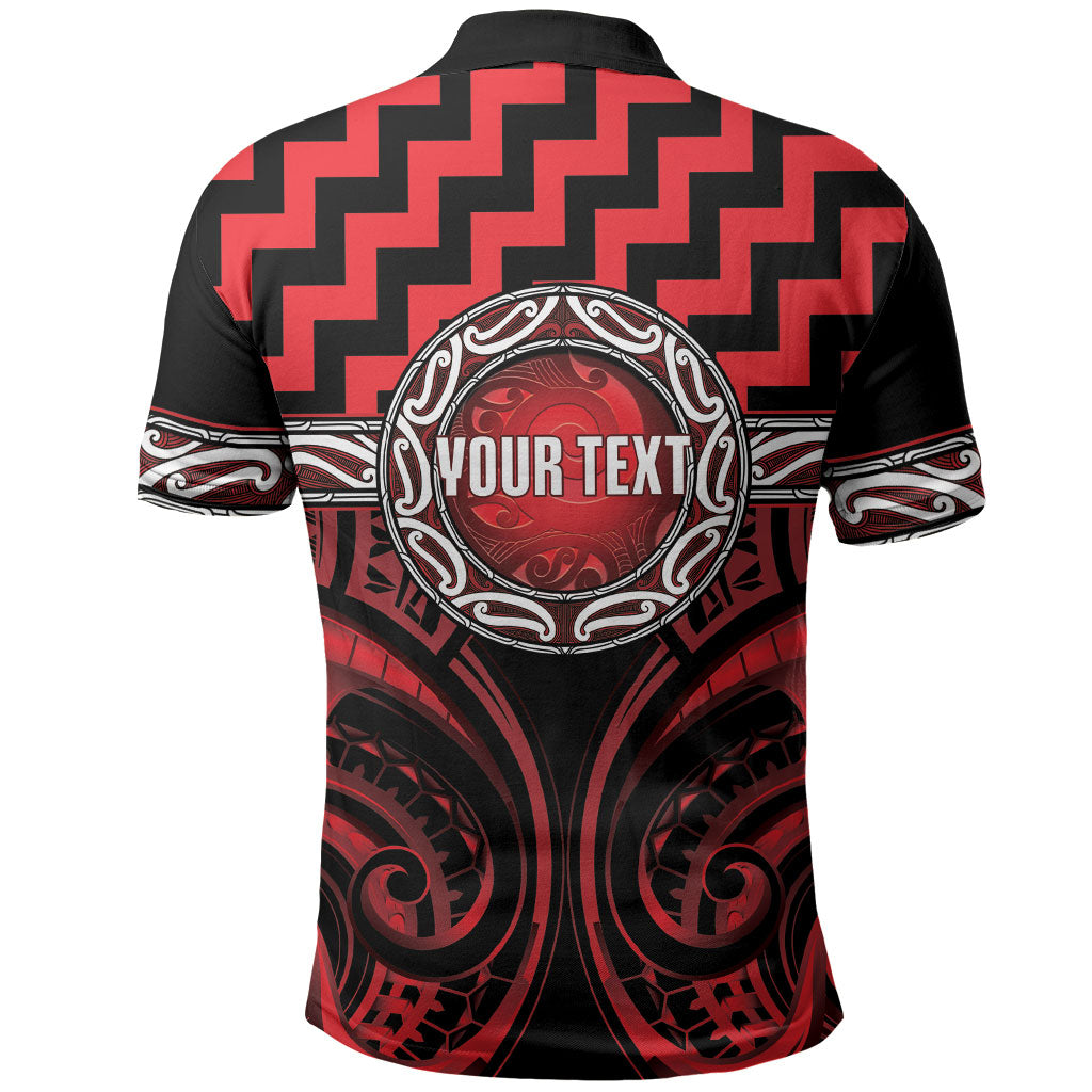 Aotearoa Ngapuhi Personalised Polo Shirt Maori Iwi Poutama Puhoro Tattoo