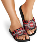 Aotearoa Ngapuhi Slide Sandals Maori Iwi Poutama Puhoro Tattoo