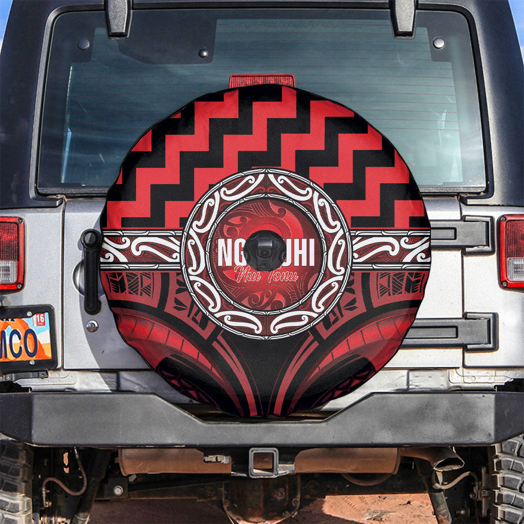 Aotearoa Ngapuhi Spare Tire Cover Maori Iwi Poutama Puhoro Tattoo