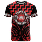 Aotearoa Ngapuhi Personalised T Shirt Maori Iwi Poutama Puhoro Tattoo