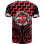 Aotearoa Ngapuhi Personalised T Shirt Maori Iwi Poutama Puhoro Tattoo