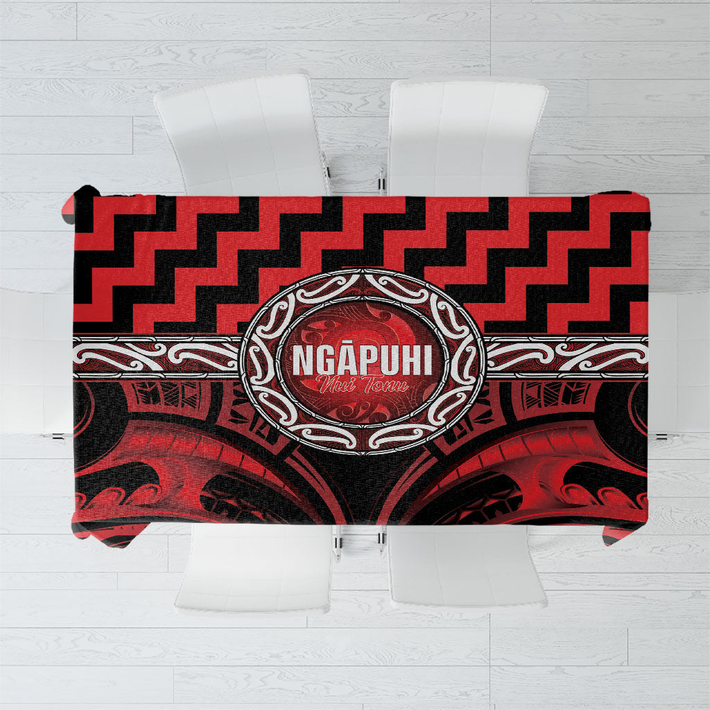Aotearoa Ngapuhi Tablecloth Maori Iwi Poutama Puhoro Tattoo