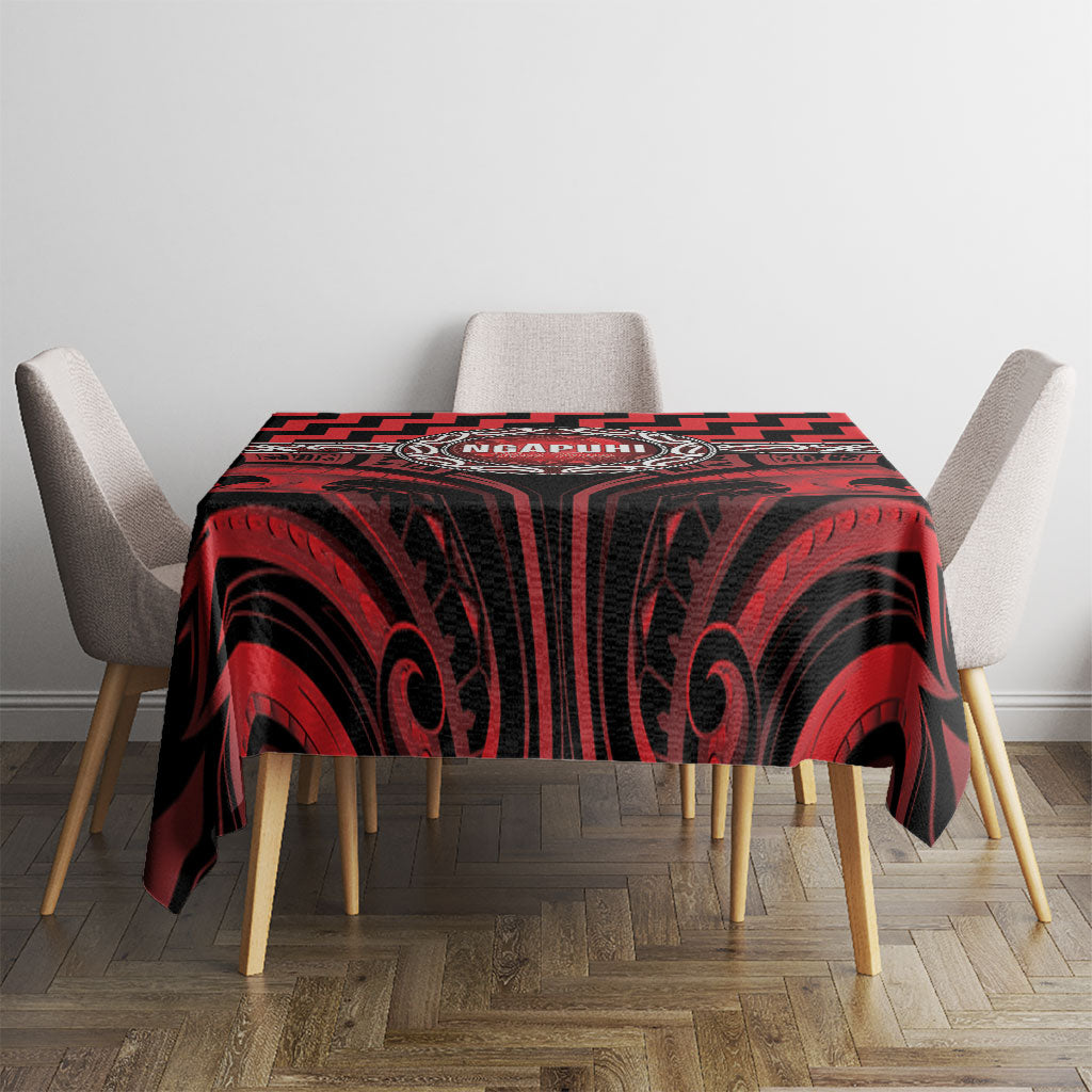 Aotearoa Ngapuhi Tablecloth Maori Iwi Poutama Puhoro Tattoo