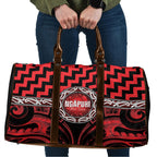 Aotearoa Ngapuhi Travel Bag Maori Iwi Poutama Puhoro Tattoo
