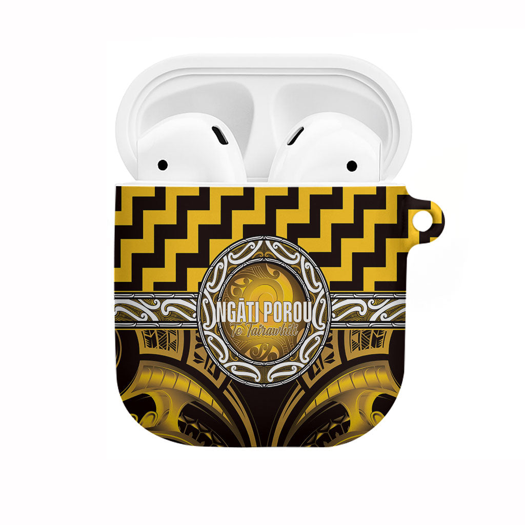 Aotearoa Ngati Porou AirPods Case Maori Iwi Poutama Puhoro Tattoo