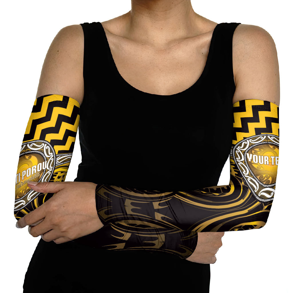Aotearoa Ngati Porou Personalised Arm Sleeves Maori Iwi Poutama Puhoro Tattoo