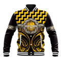 Aotearoa Ngati Porou Personalised Baseball Jacket Maori Iwi Poutama Puhoro Tattoo