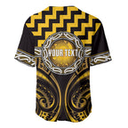Aotearoa Ngati Porou Personalised Baseball Jersey Maori Iwi Poutama Puhoro Tattoo