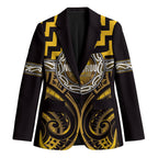 Aotearoa Ngati Porou Personalised Blazer Maori Iwi Poutama Puhoro Tattoo