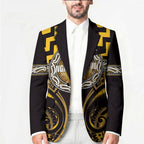 Aotearoa Ngati Porou Personalised Blazer Maori Iwi Poutama Puhoro Tattoo