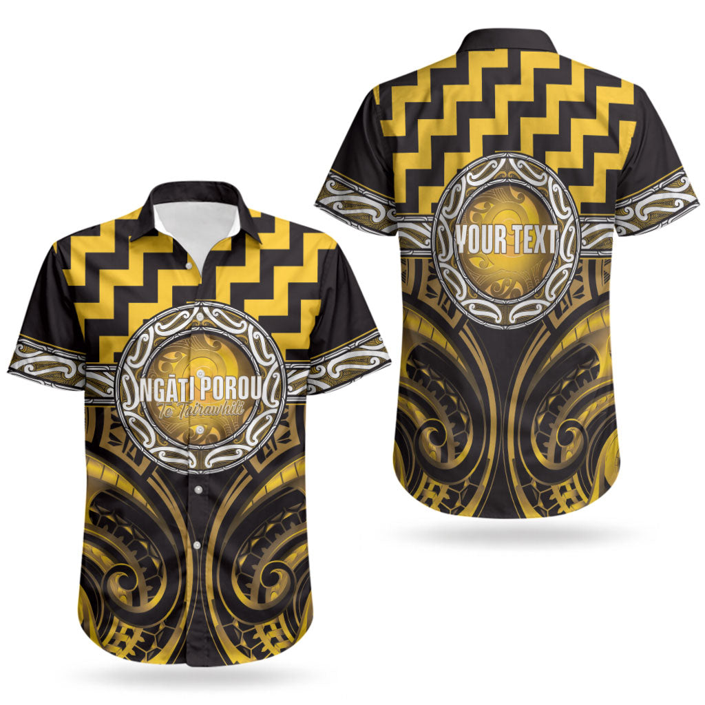 Aotearoa Ngati Porou Personalised Couples Matching Mermaid Dress and Hawaiian Shirt Maori Iwi Poutama Puhoro Tattoo
