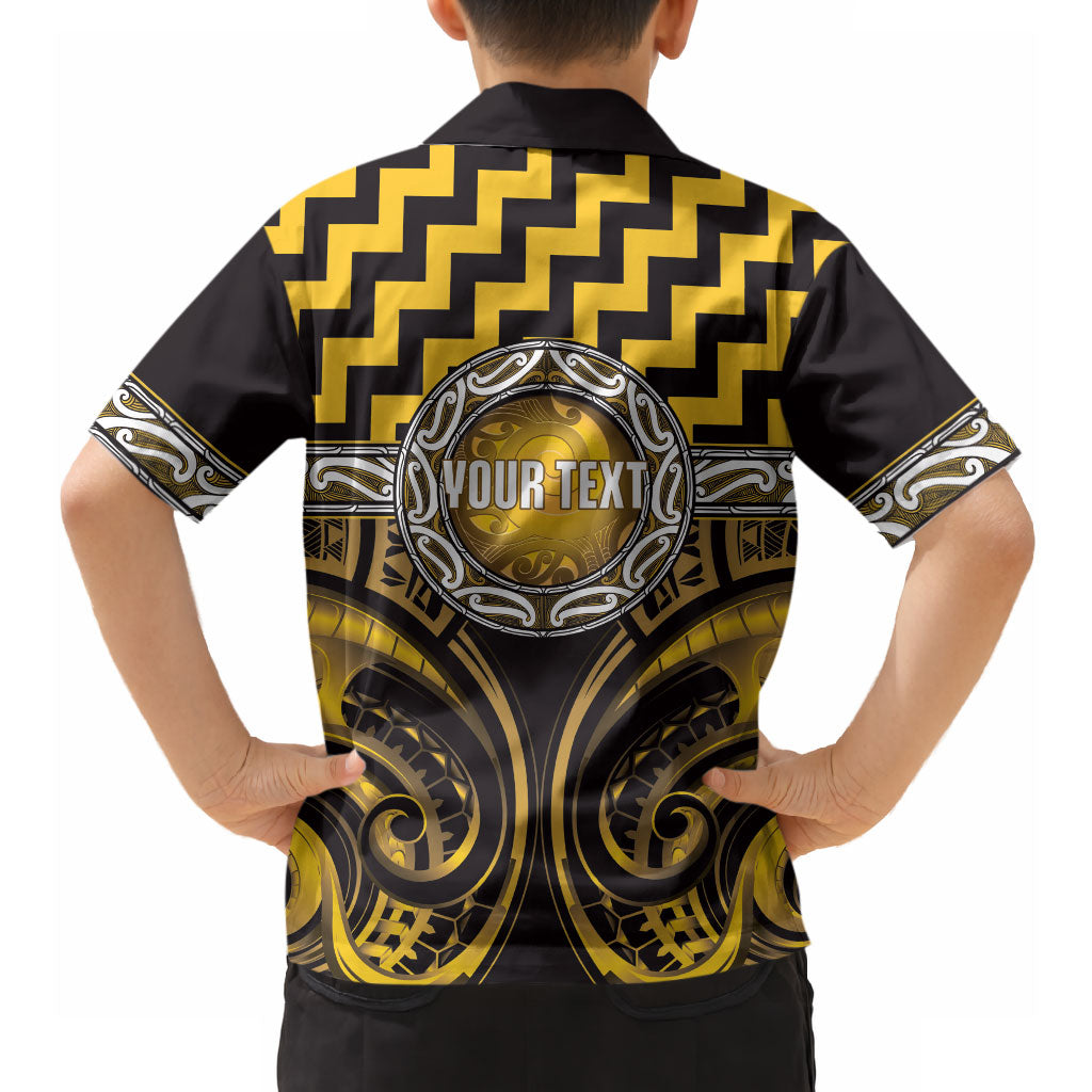 Aotearoa Ngati Porou Personalised Hawaiian Shirt Maori Iwi Poutama Puhoro Tattoo