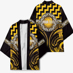 Aotearoa Ngati Porou Personalised Kimono Maori Iwi Poutama Puhoro Tattoo