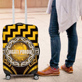 Aotearoa Ngati Porou Luggage Cover Maori Iwi Poutama Puhoro Tattoo