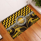 Aotearoa Ngati Porou Rubber Doormat Maori Iwi Poutama Puhoro Tattoo