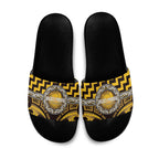 Aotearoa Ngati Porou Slide Sandals Maori Iwi Poutama Puhoro Tattoo