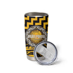 Aotearoa Ngati Porou Personalised Tumbler Cup Maori Iwi Poutama Puhoro Tattoo