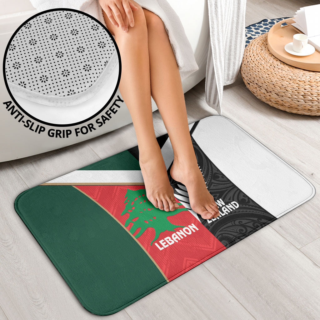 Rugby New Zealand and Lebanon Bathroom Set All Black Cedars Together