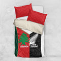 Rugby New Zealand and Lebanon Bedding Set All Black Cedars Together