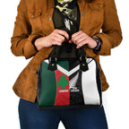 Rugby New Zealand and Lebanon Shoulder Handbag All Black Cedars Together