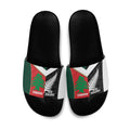 Rugby New Zealand and Lebanon Slide Sandals All Black Cedars Together
