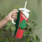 Rugby New Zealand and Lebanon Tumbler With Handle All Black Cedars Together