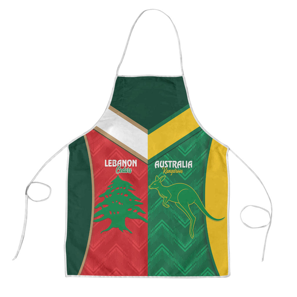 Rugby Australia and Lebanon Apron Aussie Kangaroos Cedars Together