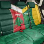 Rugby Australia and Lebanon Back Car Seat Cover Aussie Kangaroos Cedars Together