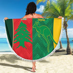 Rugby Australia and Lebanon Beach Blanket Aussie Kangaroos Cedars Together