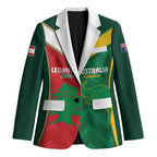 Custom Rugby Australia and Lebanon Blazer Aussie Kangaroos Cedars Together