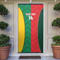 Custom Rugby Australia and Lebanon Door Cover Aussie Kangaroos Cedars Together