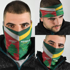 Rugby Australia and Lebanon Neck Gaiter Aussie Kangaroos Cedars Together