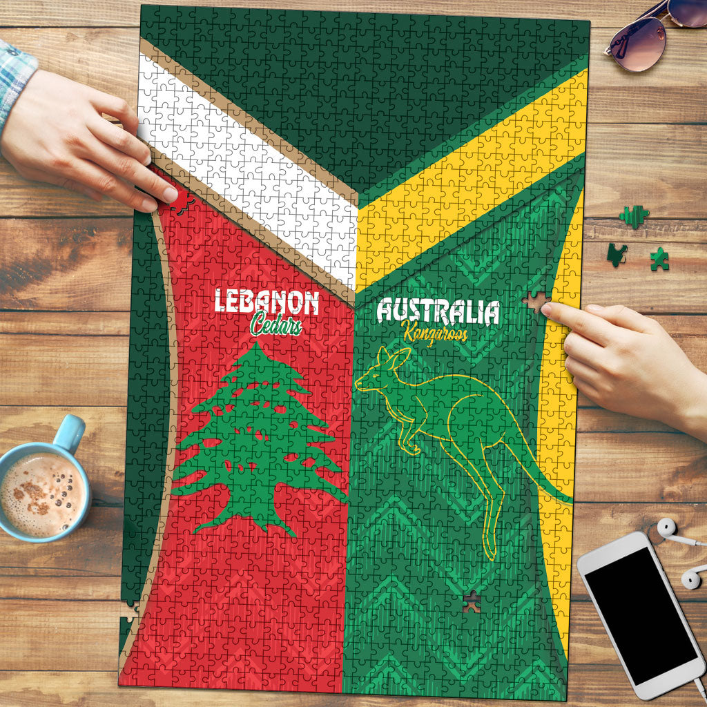 Rugby Australia and Lebanon Puzzle Aussie Kangaroos Cedars Together