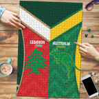 Rugby Australia and Lebanon Puzzle Aussie Kangaroos Cedars Together