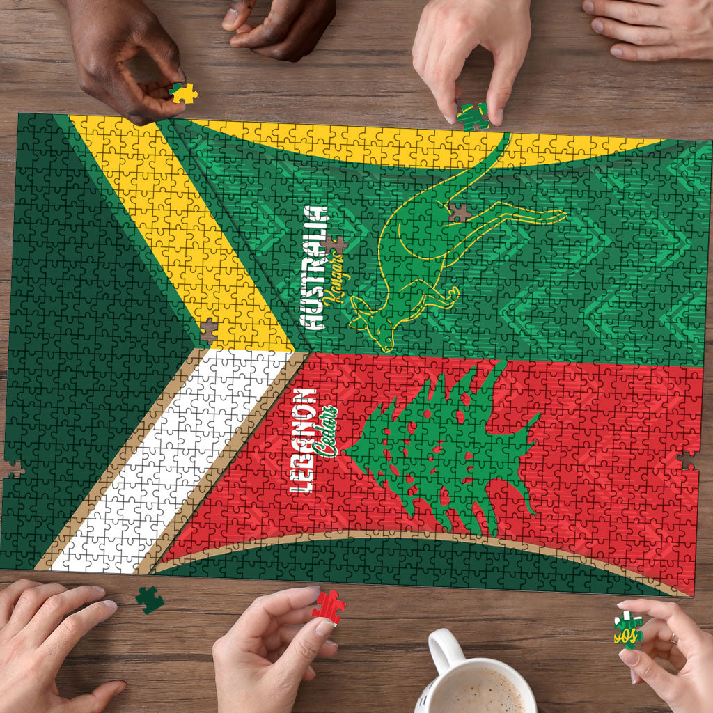 Rugby Australia and Lebanon Puzzle Aussie Kangaroos Cedars Together