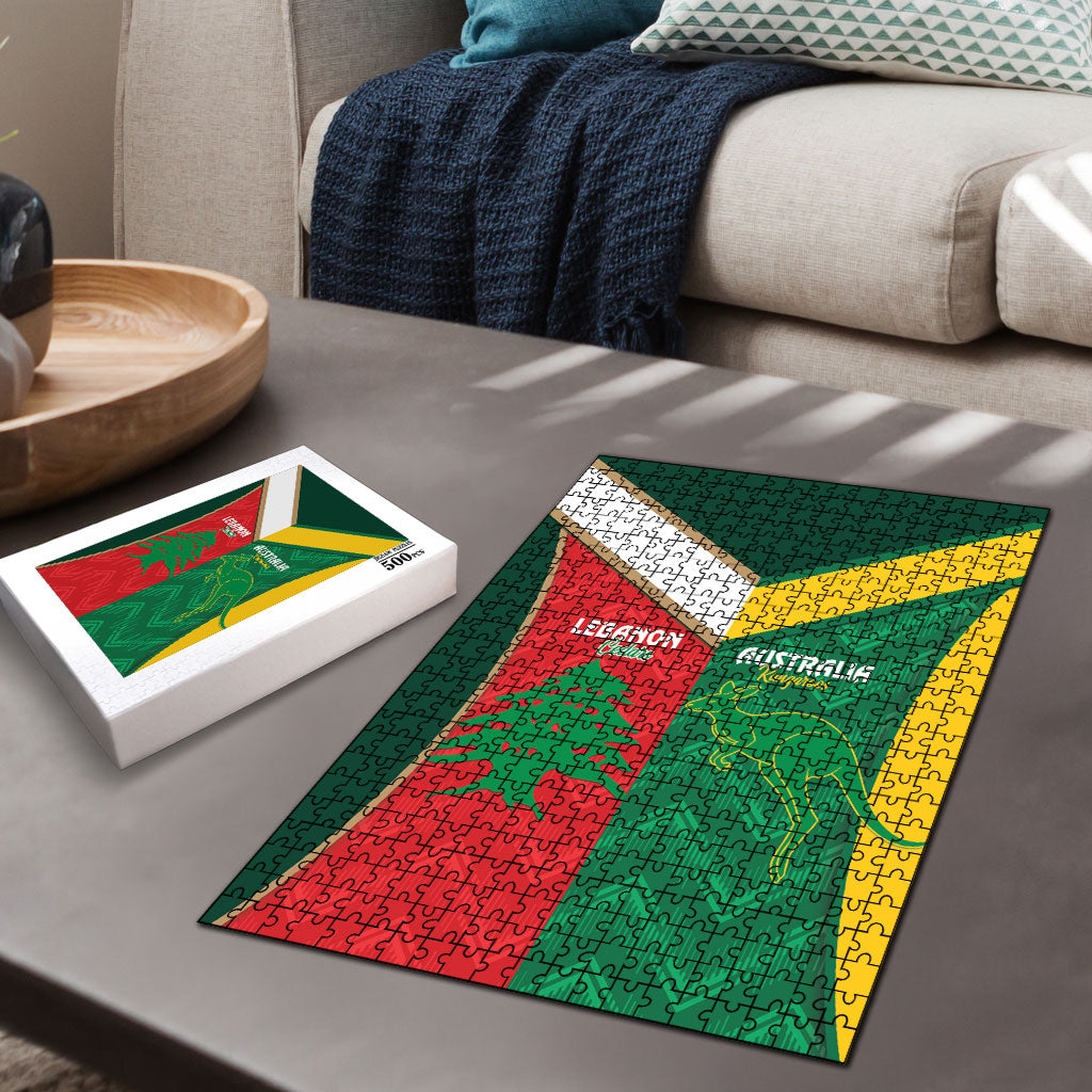 Rugby Australia and Lebanon Puzzle Aussie Kangaroos Cedars Together