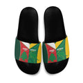 Rugby Australia and Lebanon Slide Sandals Aussie Kangaroos Cedars Together