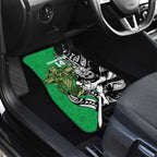 New Zealand and Ireland Rugby Custom Car Mats Maori Tiki Fern Irish Celtic Cross - Aussie Hoodie